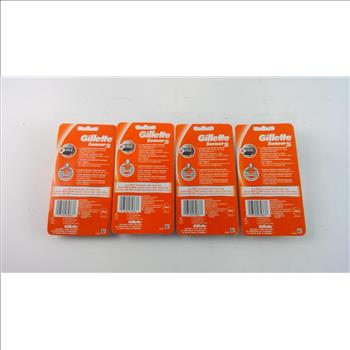 Gillette Sensor 5 Disposable Razors, 4 Pieces