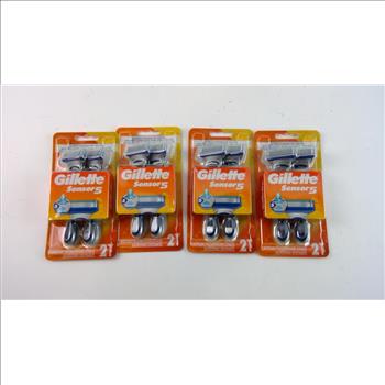 Gillette Sensor 5 Disposable Razors, 4 Pieces