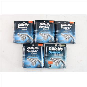 Gillette Sensor Excel Blades, 5 Pieces