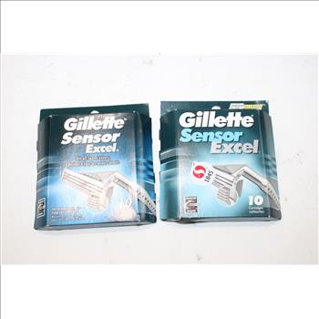 Gillette Sensor Excel Razor Cartridges 2 Pieces