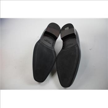 Giorgio Armani Mens Black Dress Shoes Size 42