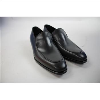 Giorgio Armani Mens Black Dress Shoes Size 42