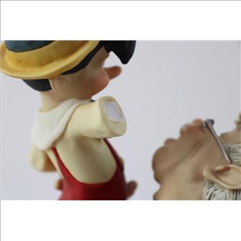 Giuseppe Armani Pinocchio & Geppetto A Fathers Love Disney Sculpture 499 Box