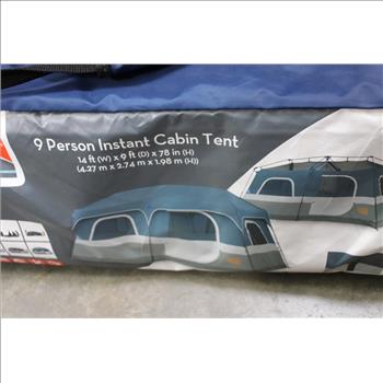 Glacier's Edge, 9 Person Instant Cabin Tent