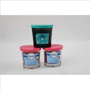 Glade And Febreze Candles, 14 Pieces