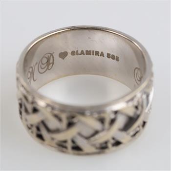 Glamira 14kt White Gold Band