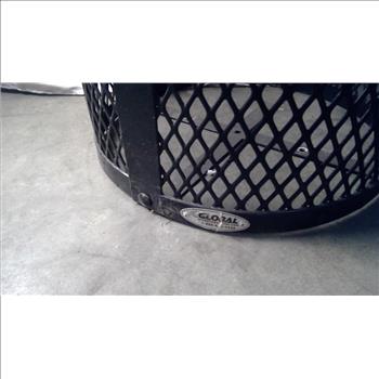 Global Industrial Metal Mesh Outdoor Trash Can