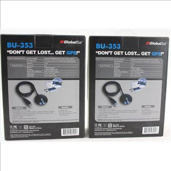 GlobalSat GPS Navigation Receiver 2 Items