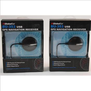 GlobalSat GPS Navigation Receiver 2 Items