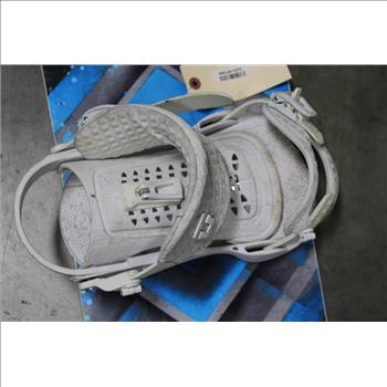 Gnu Smart Pbtx Snowboard With Attached Boot Holsters