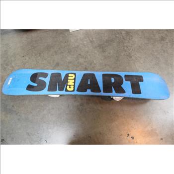 Gnu Smart Pbtx Snowboard With Attached Boot Holsters