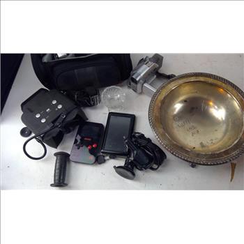 Go Gamer Retro Portable Game, Silver Bowl, And More, 7+ Pieces