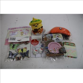 Goat Milk Hand Creams, Cable Protector, Stickers, Umbrella, And More, 11 Pieces