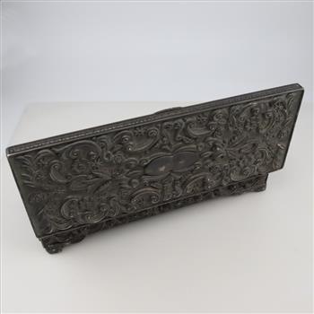 Godinger Repousse Silver Plated 1992 Jewelry Box