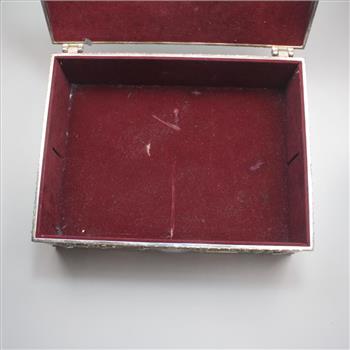 Godinger Rose Design Jewelry Box