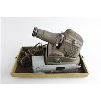 Gold E Film Slide Projector