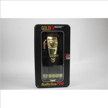 Gold FX Boost+ BaByliss Pro Metal Lithium Clipper, FX870GBP