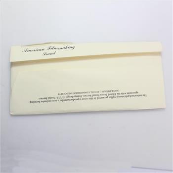 Gold Plated First Day Of Issue Filmmaking Stamp