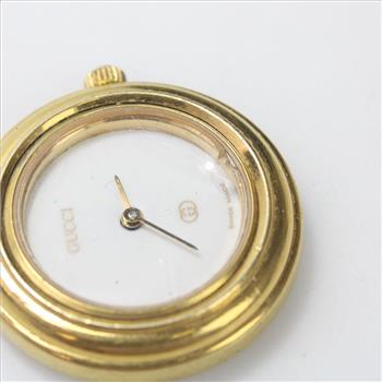 Gold Plated Gucci Watch Face