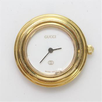 Gold Plated Gucci Watch Face