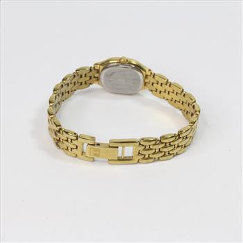 Gold Plated Stylist Diamond Tissot Watch