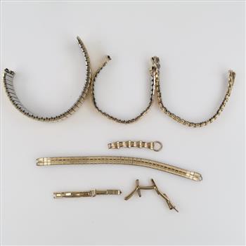 Gold Plated Watch Bands, 4+ Pieces