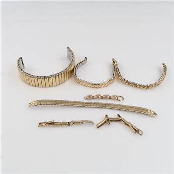 Gold Plated Watch Bands, 4+ Pieces