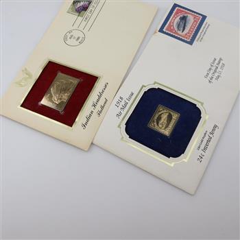 Golden Stamp Replica, 2 Pieces