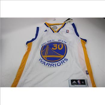 Golden State Warriors Steph Curry Jersey - Adidas Home White XXL