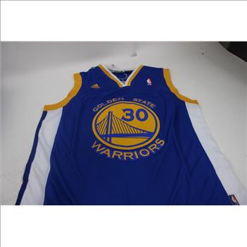 Golden State Warriors Stephen Curry Jersey - Adidas Road Blue XL