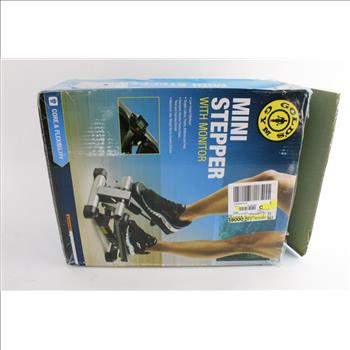 Gold's Gym Mini Stepper With Monitor