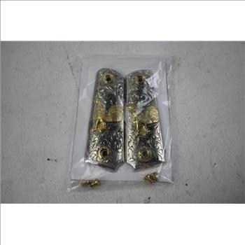 Gold/Silver Metal Gun Grips