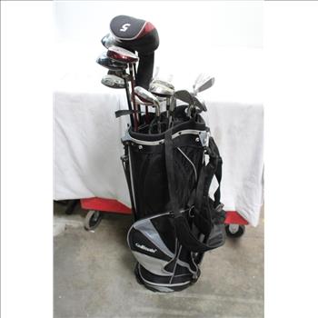 Golfmate With Clubs, 18 Pieces