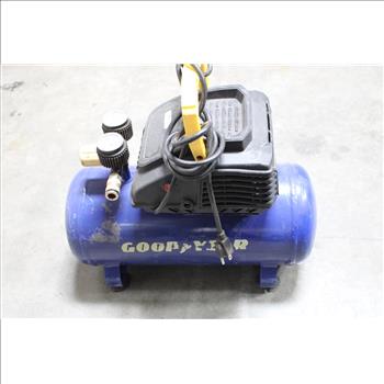 Good Year, 3 Gal Blue Compressor