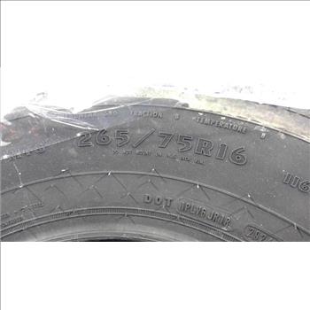 Goodyear Wrangler Tires 4 Pieces