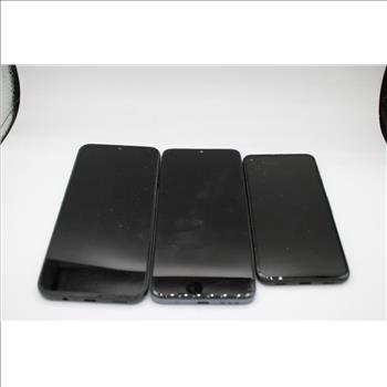 Google, BLU, Samsung Cell Phone Lot, 3 Pieces, Sold For Parts