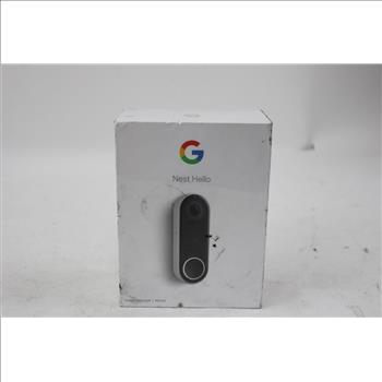 Google Nest Hello Wired Video Doorbell