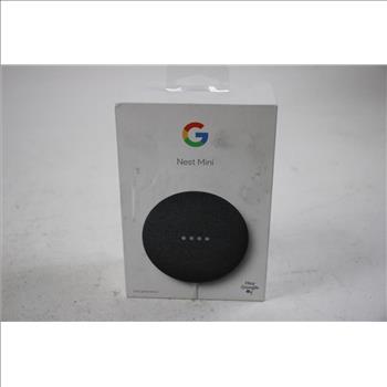 Google Nest Mini (2nd Generation), Charcoal, GA00781-US