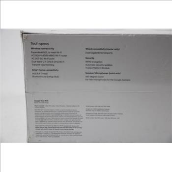 Google Nest WiFi Router And Point