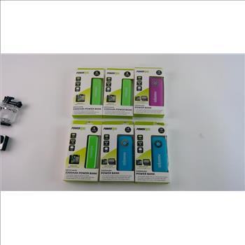 GoPro Hero 3+ & PowerXcel Portable Batteries, 5+ Pieces