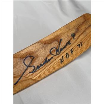 Gordie Howe Autographed Hockey Stick - JSA Authenticated