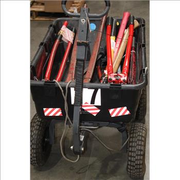 Gorilla Cart With Large Tool Lot 10+ Pieces
