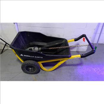 Gorilla Carts Wheelbarrow And More 2 Pieces