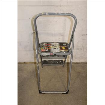 Gorilla Ladder 3 Step Steel Step Stool