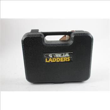 Gorilla Ladders 4 In 1 Aluminum Ladder Static Hinges