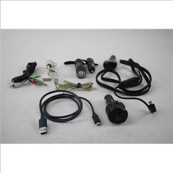 GPS, Headphones, And More Electronic Bulk Lot