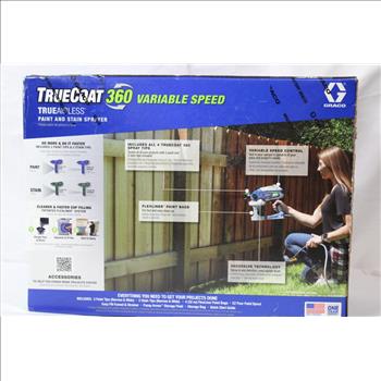 Graco TrueCoat 360 Variable Speed TrueAirless Paint Sprayer