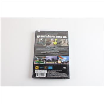 Grand Theft Auto III For Playstation 2, Sealed