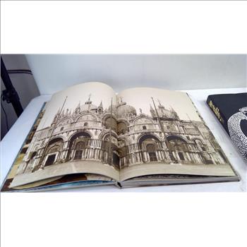 Grand Tour Photographs Of Italy, Art NouVeau, 2 Big Books