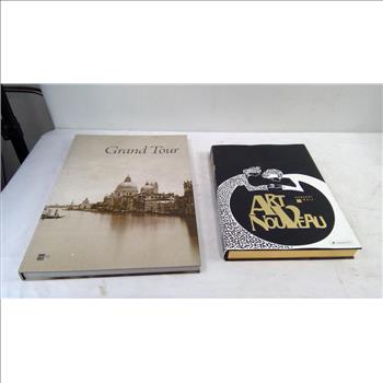 Grand Tour Photographs Of Italy, Art NouVeau, 2 Big Books